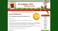 Desktop Screenshot of fussball-irxleben.de